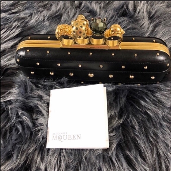 ALEXANDER MCQUEEN Skull Clutch♡ - Picture 6 of 9